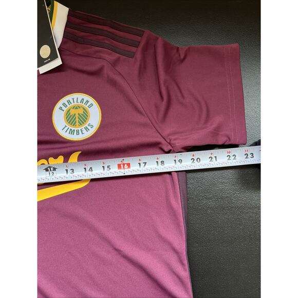 Adidas Women’s 2024 Portland Timbers Archive MLS Jersey Size Large NEW - Picture 11 of 11